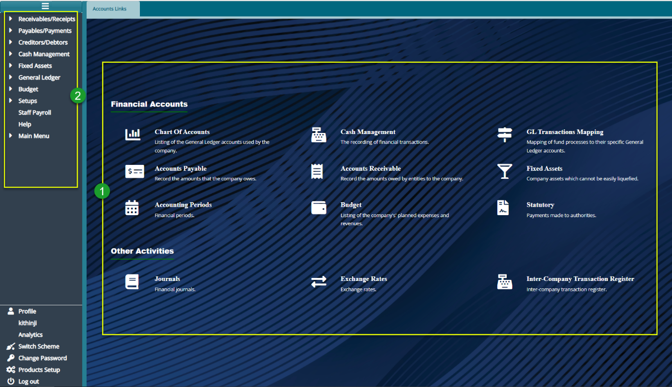 Accounts Module