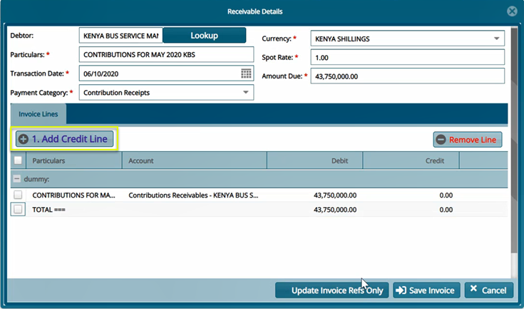 new Receivables