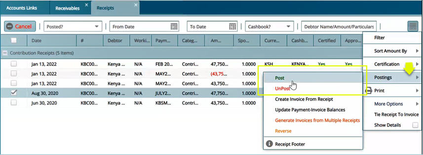 Mapping the Invoice