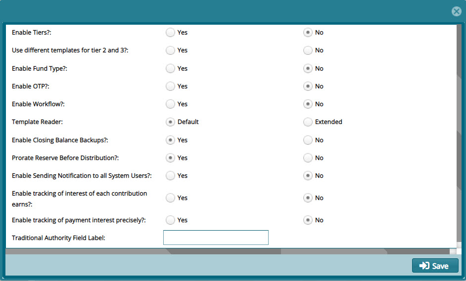 Scheme configurations
