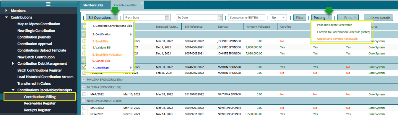 Transferred in Claims