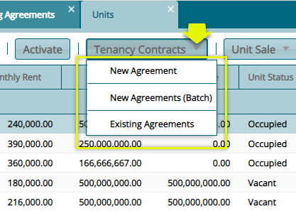tenancy contracts window
