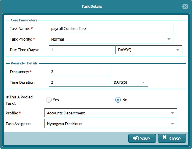 process register image