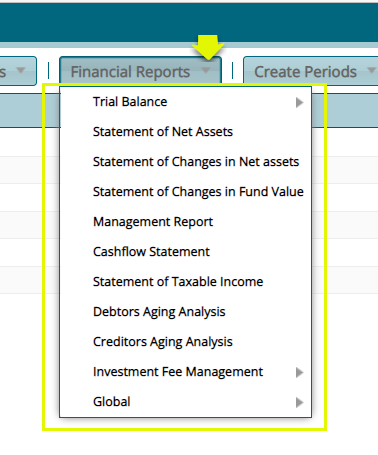 the Financial Reports