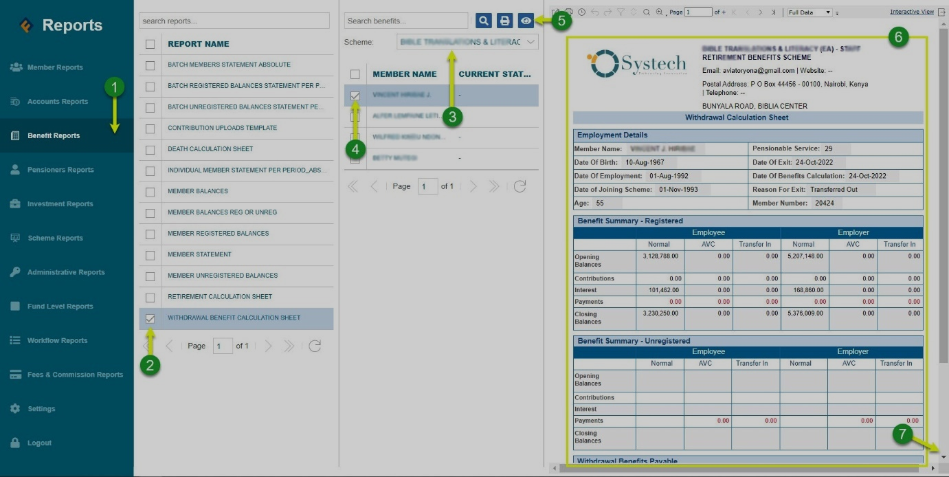 Reports Module