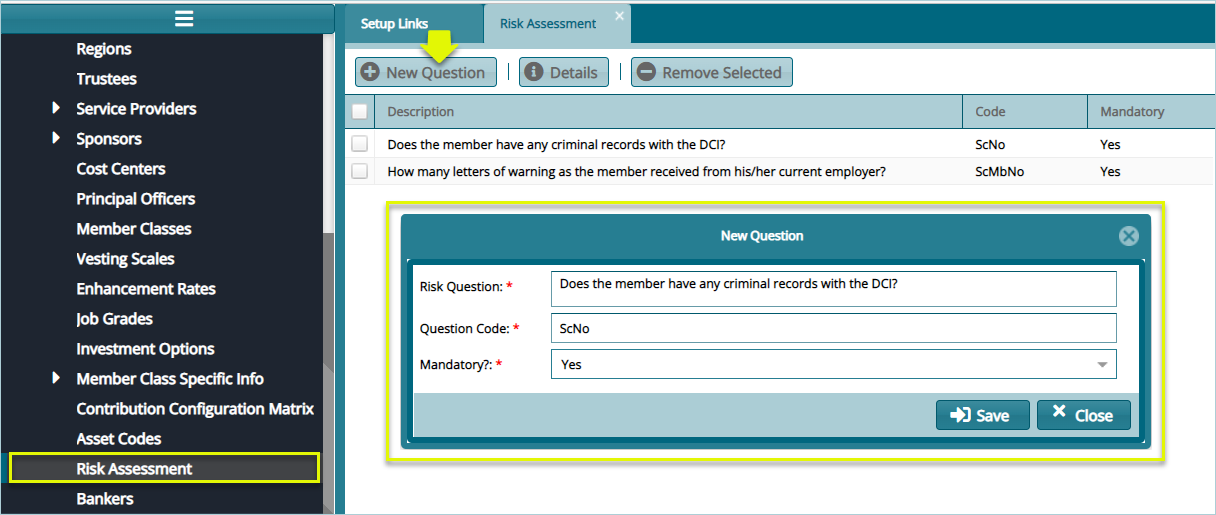 Risk Assessment